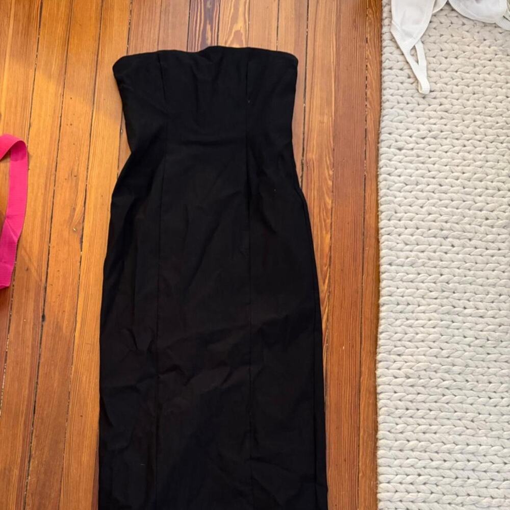 Black strapless nbd dress strapless